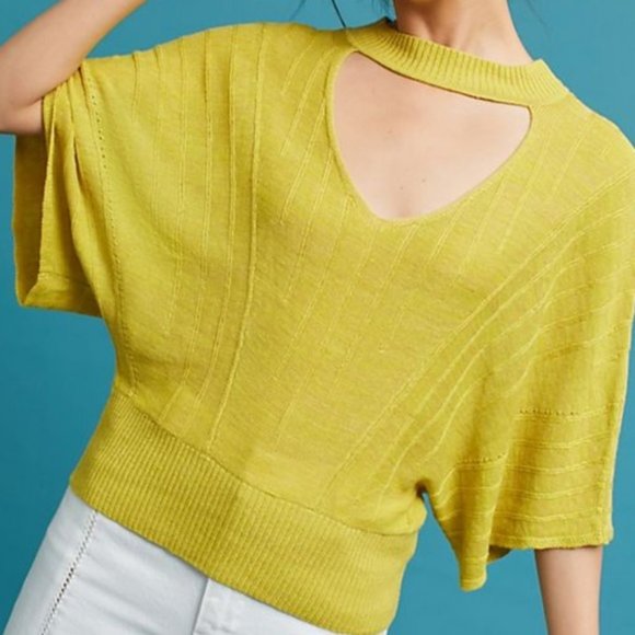 Anthropologie Esti Knit Top Knitted & Knotted - Picture 1 of 5